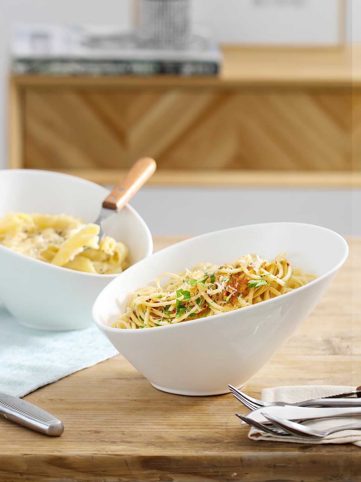DOWAN porcelain bowls fired at 1380°C for durability and longevity