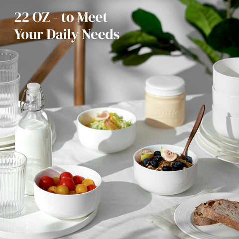 DOWAN porcelain durable anti-scratch design, suitable for everyday meals