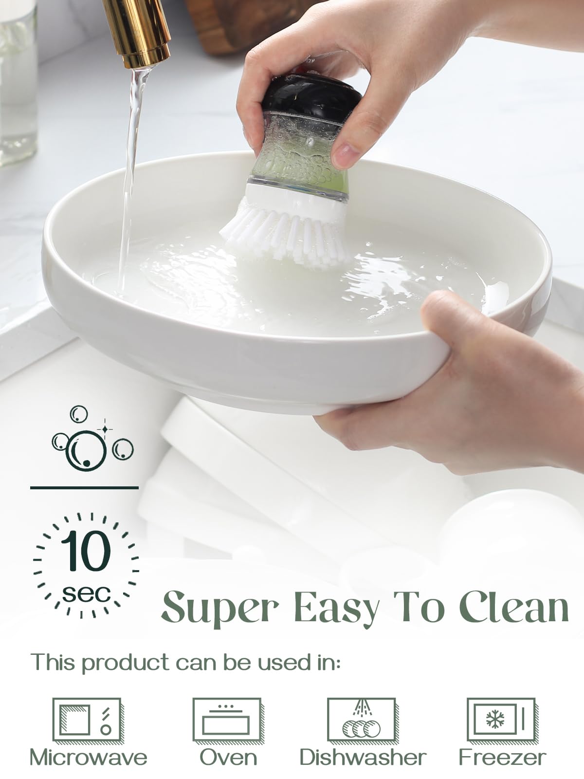 Durable ceramic with scratch and stain resistance for long use