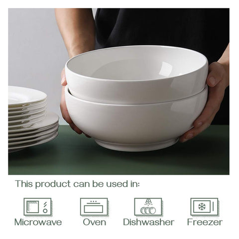 DOWAN stackable bowls save cabinet space in busy kitchens.