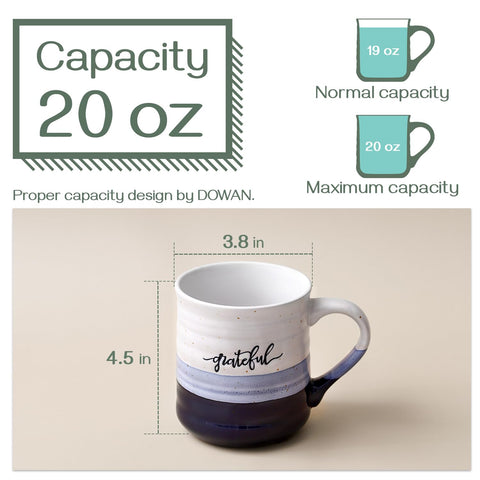 DOWAN set of two 20oz mugs ready for gifting
