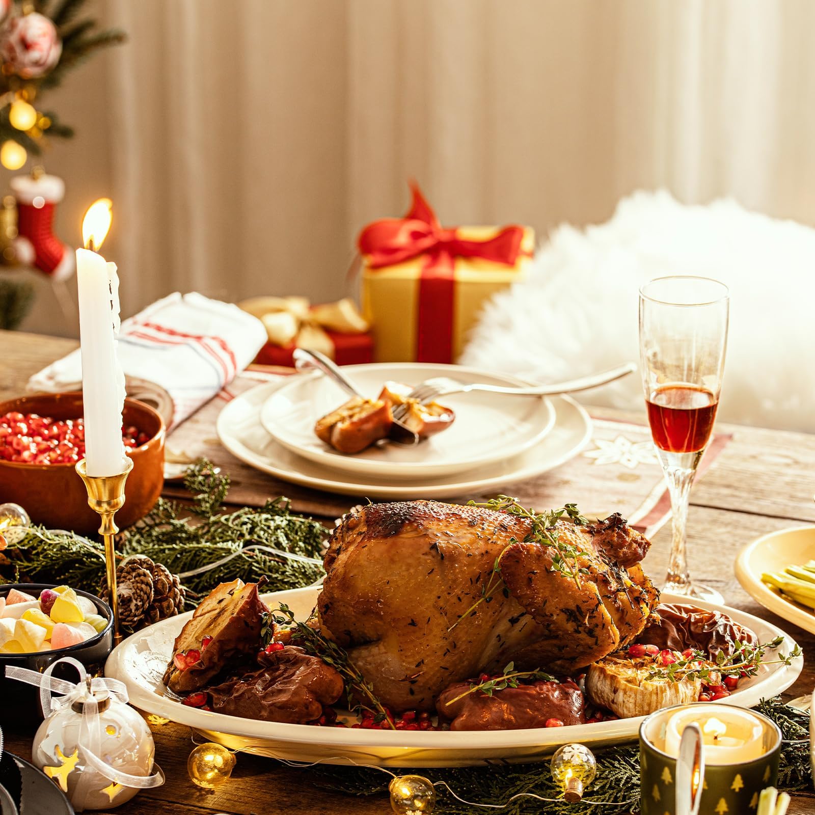 DOWAN three-piece serving set ideal for buffet tables and casual dinners.