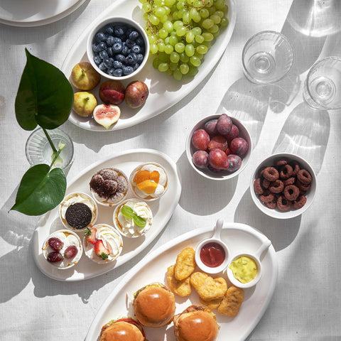 DOWAN wedding party platter offers versatile presentation for celebrations.