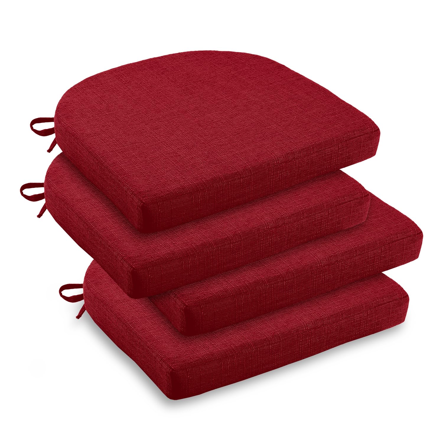 downluxe chair cushions on a dining chair for lasting comfort.