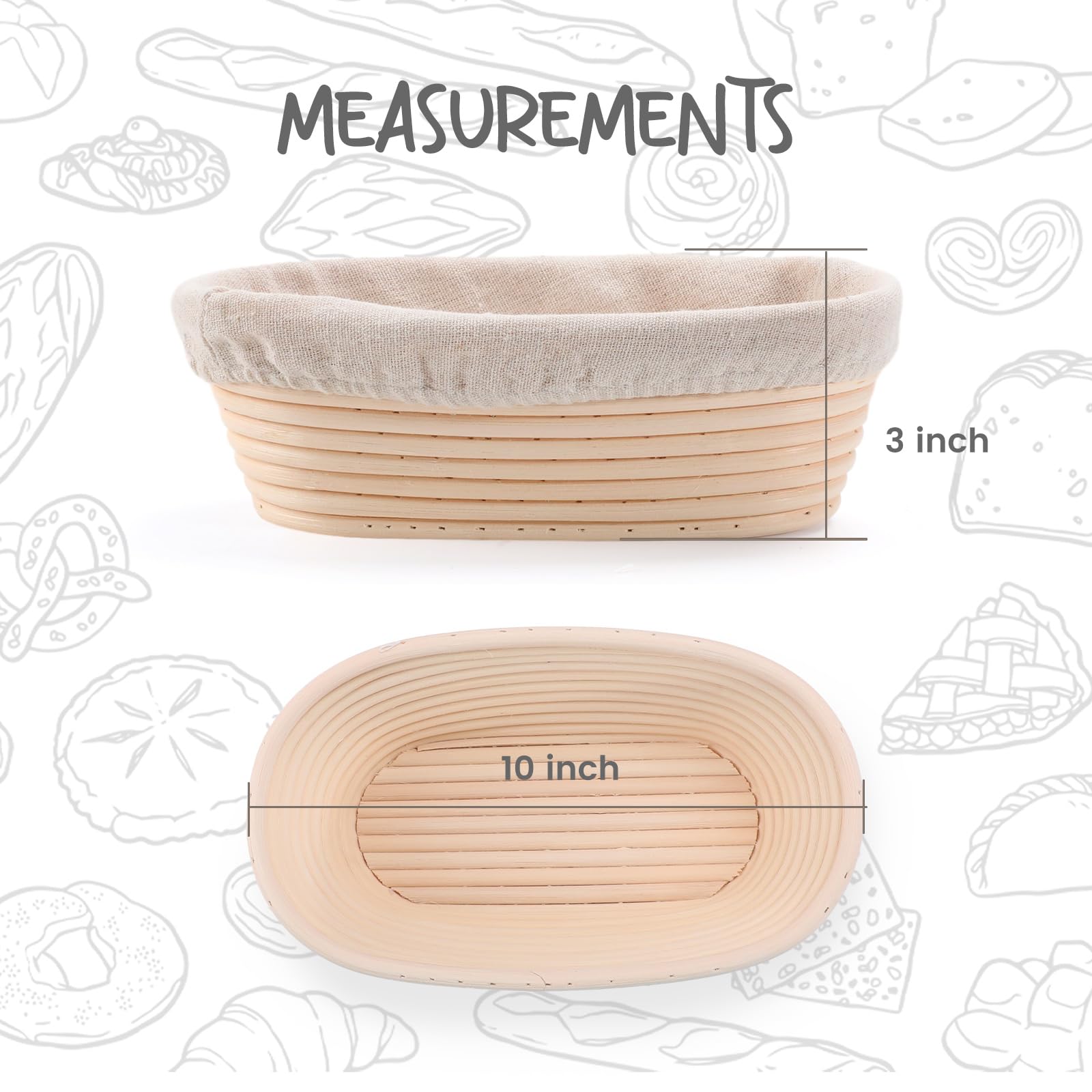 DOYOLLA natural rattan material emphasizes eco-friendly, food-safe use