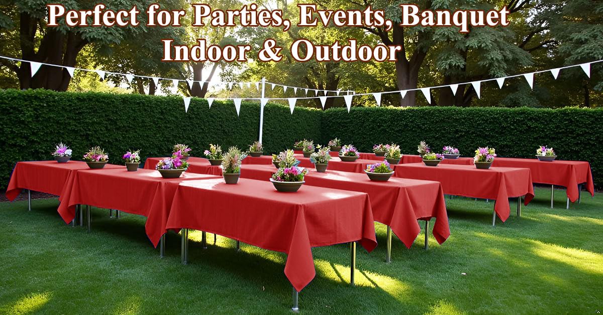 Disposable Dozobeede tablecloth for easy cleanup after events