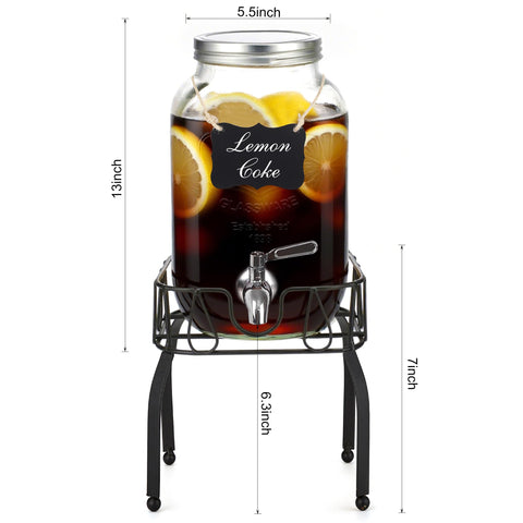 DQAXP party table beverage dispenser enhances the setup for gatherings.