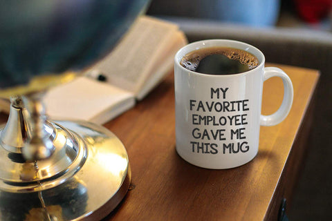 DQG CVT office coffee mug ideal for workplace use and gifting.