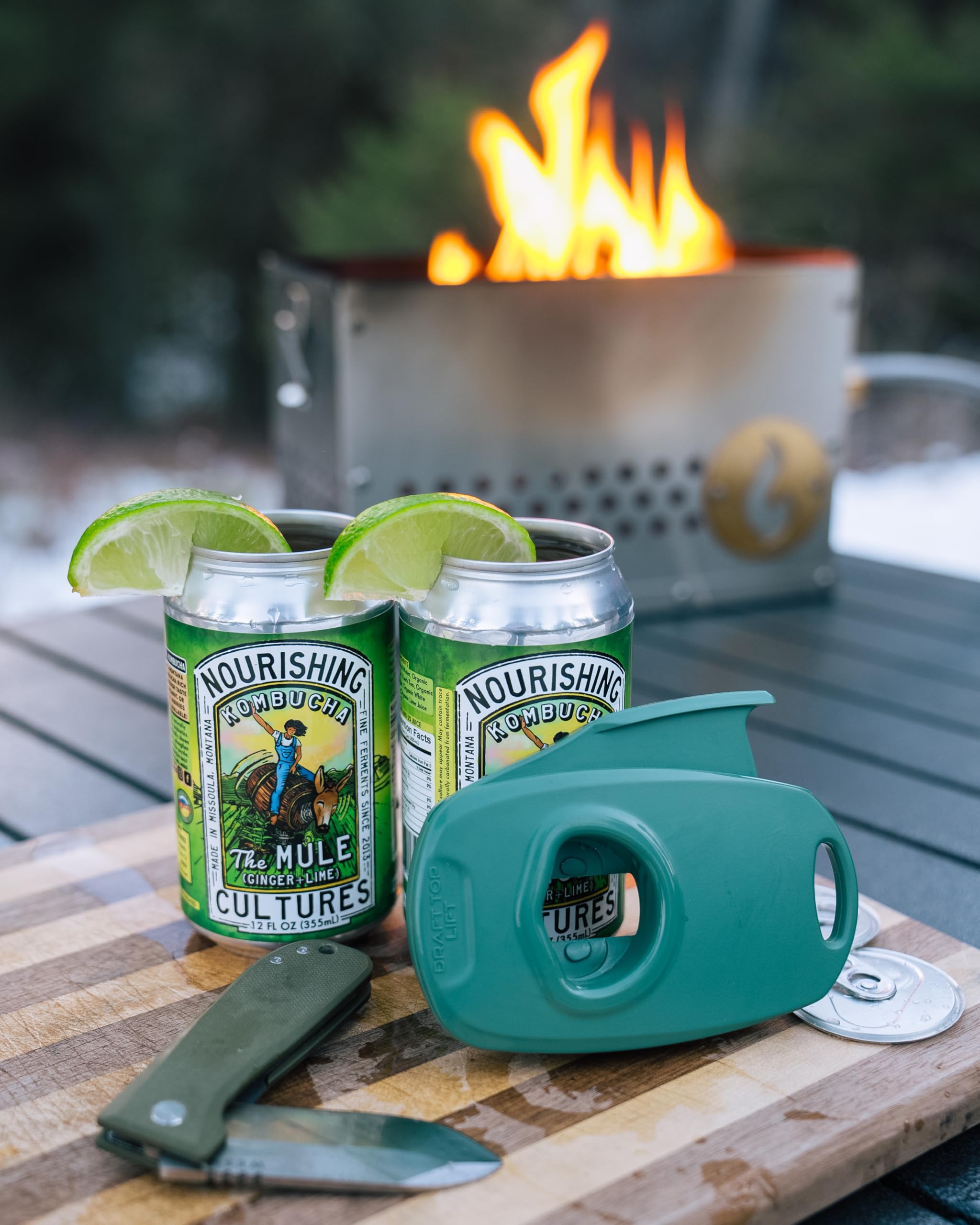 Draft Top Lift Universal Forrest Green ideal for tailgates and camping