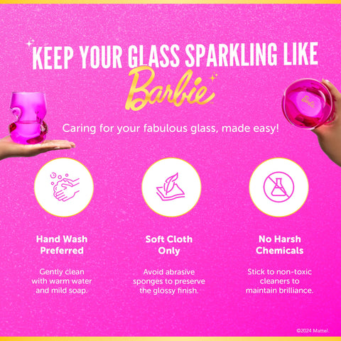 Dragon Glassware Barbie aerates naturally for enhanced aroma.