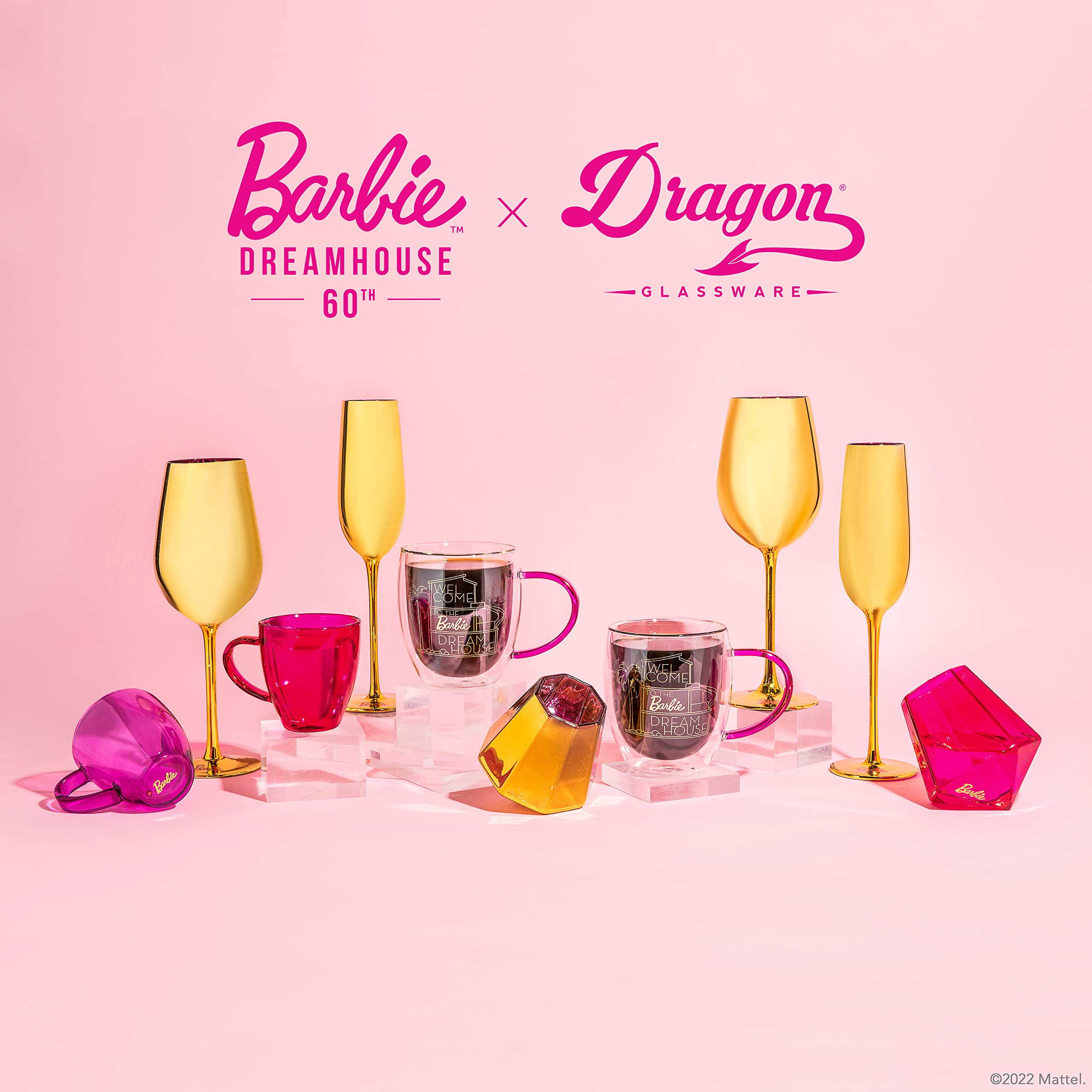 Dragon Glassware Barbie gift packaging for stylish glassware gifts and celebrations
