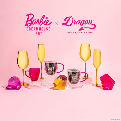 Dragon Glassware Barbie gift packaging for stylish glassware gifts and celebrations