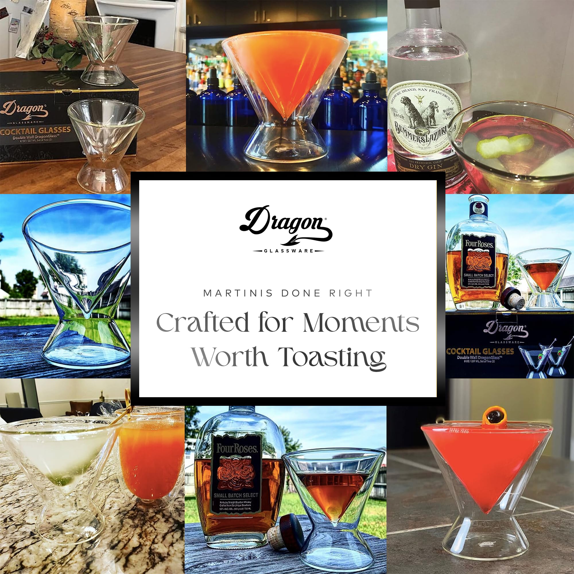 Dragon Glassware lifetime warranty adds lasting value.