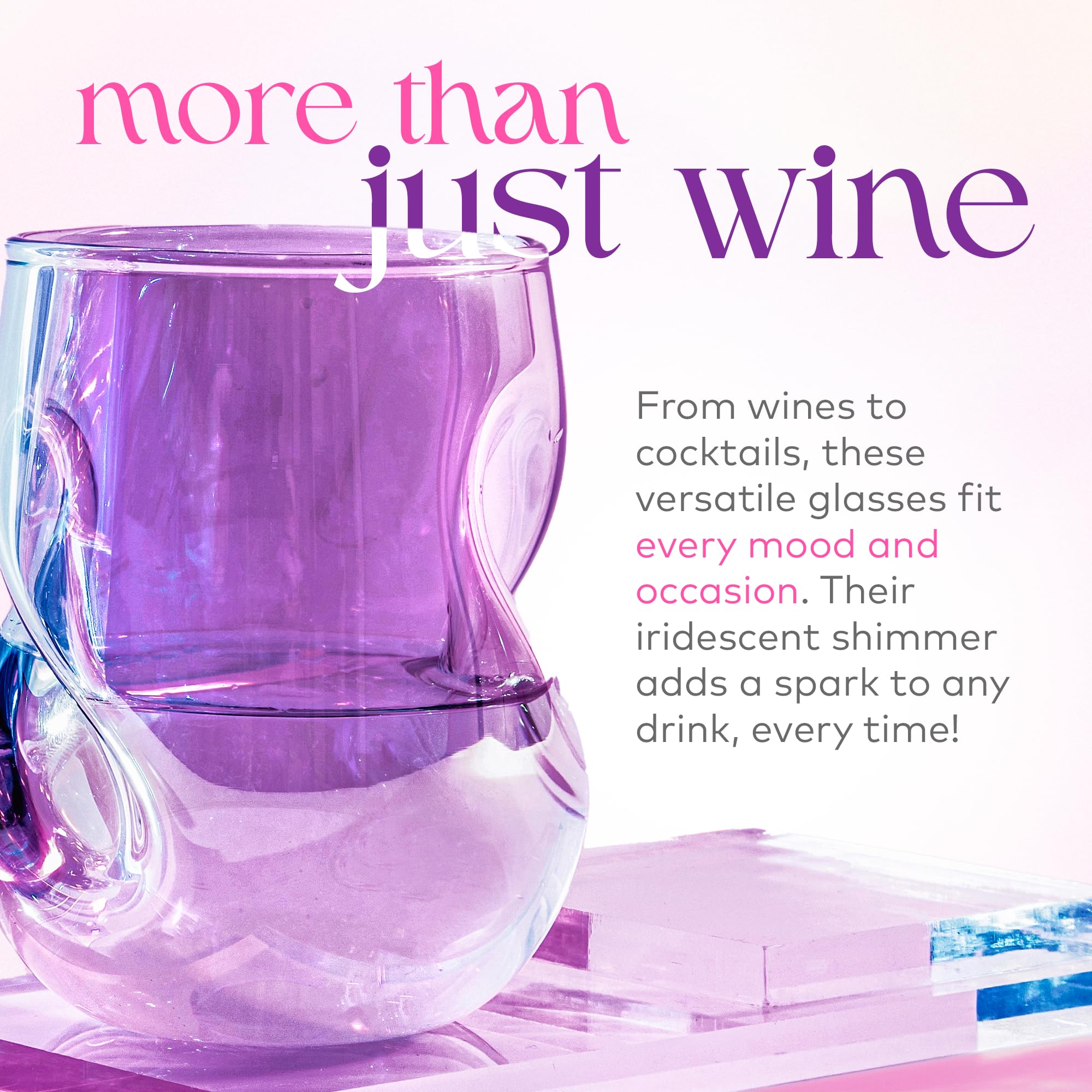 Dragon Glassware natural aeration enhances aroma as you swirl red or white wine.