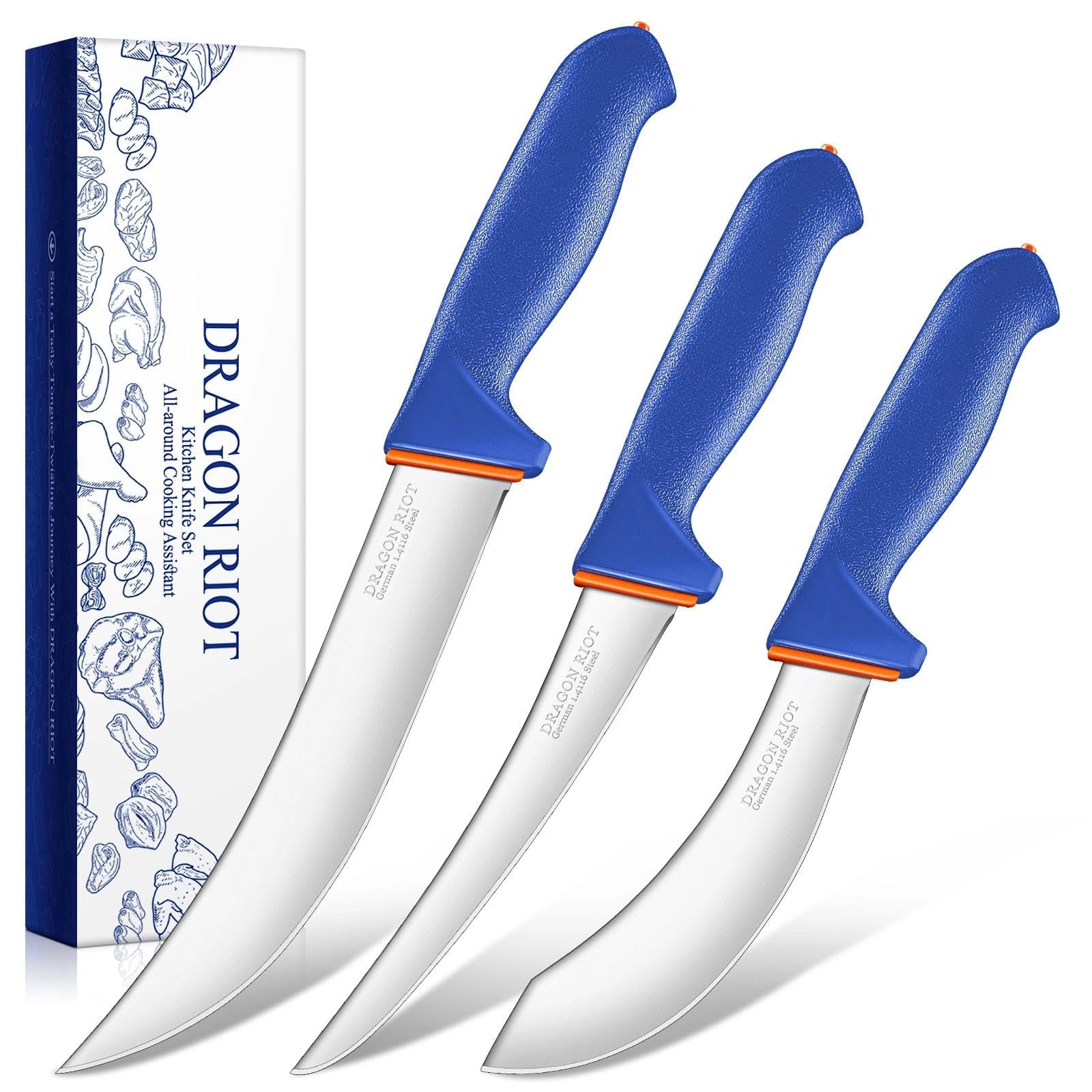 Dragon Riot 6-inch boning knife for precise meat trimming and deboning.