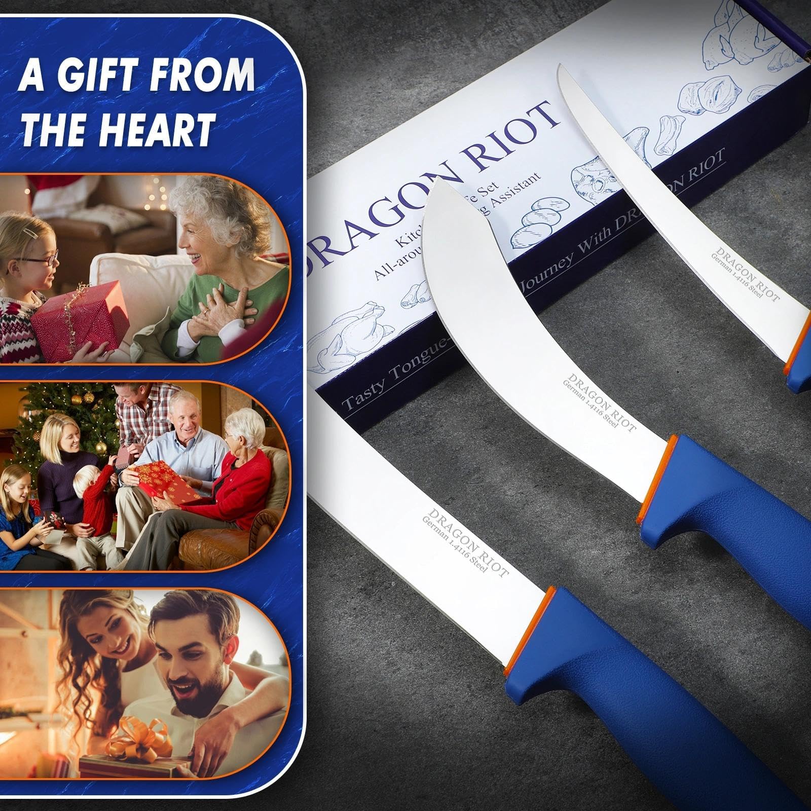 Dragon Riot gift box packaging makes a thoughtful gift for cooking enthusiasts.
