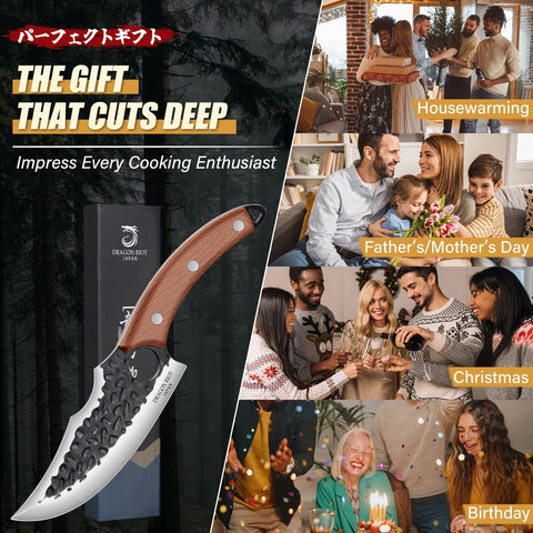 Dragon Riot Viking knife gift option ideal for men who cook