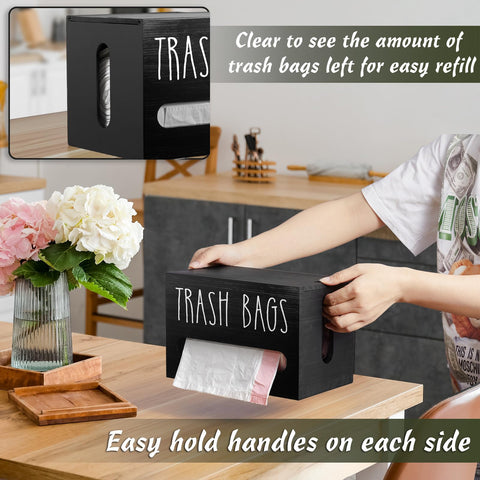DRASTAR flat-top design supports light items while keeping bag area accessible