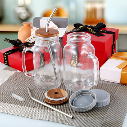 DRASTAR gift-ready mason jar cups for birthdays and holidays.