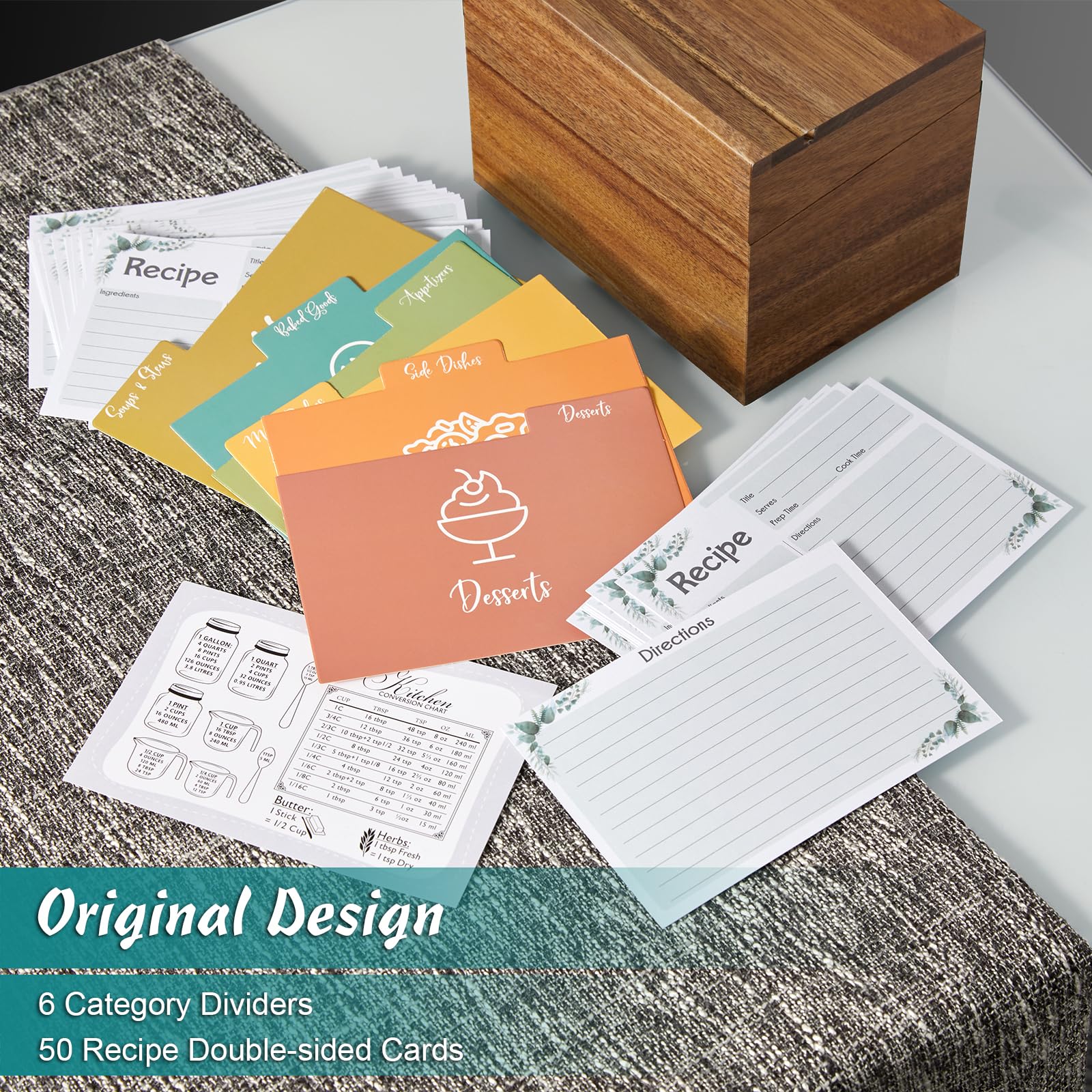 DRASTAR gift-ready recipe box makes a thoughtful present for home cooks.