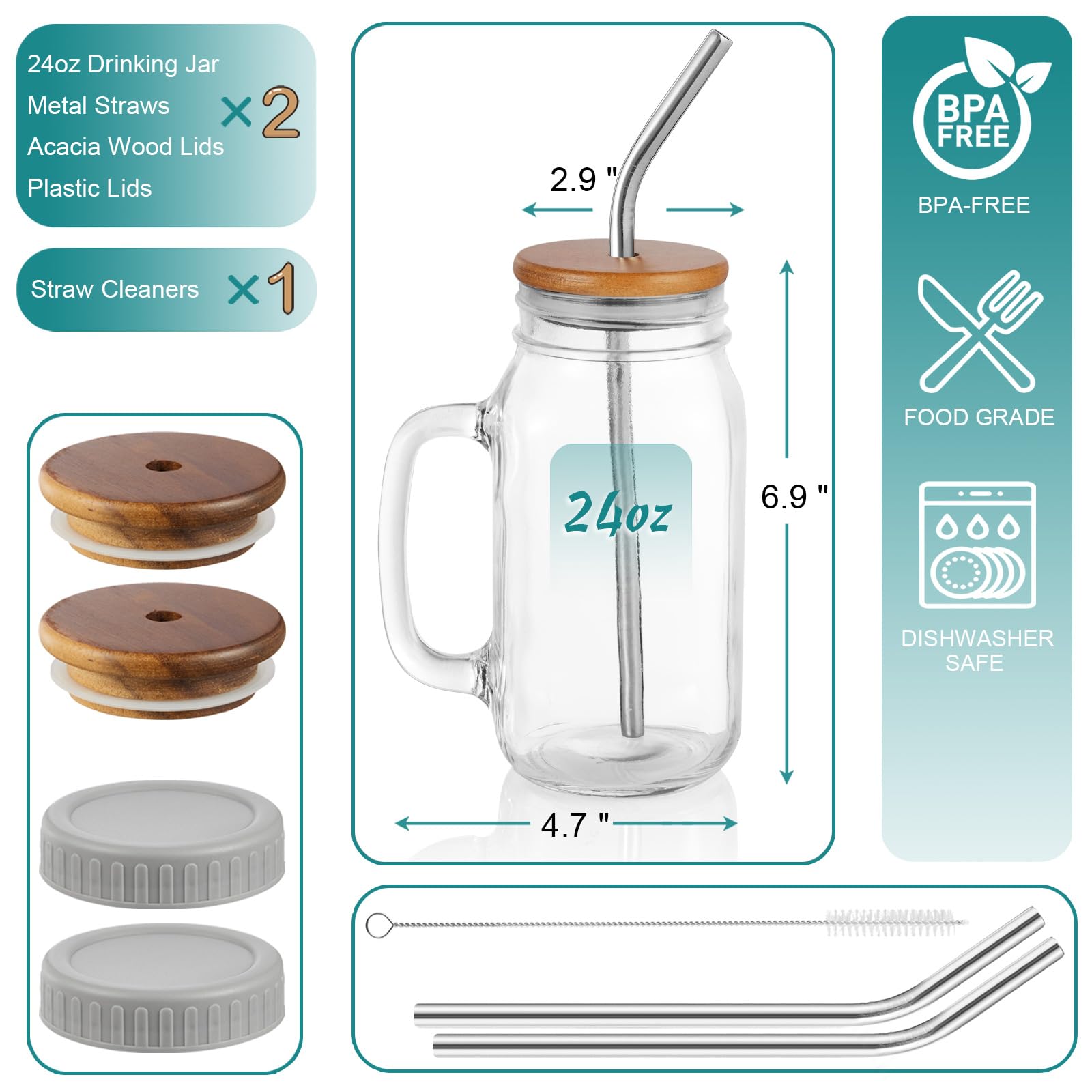 DRASTAR versatile cups great for smoothies, iced coffee, lemonade.