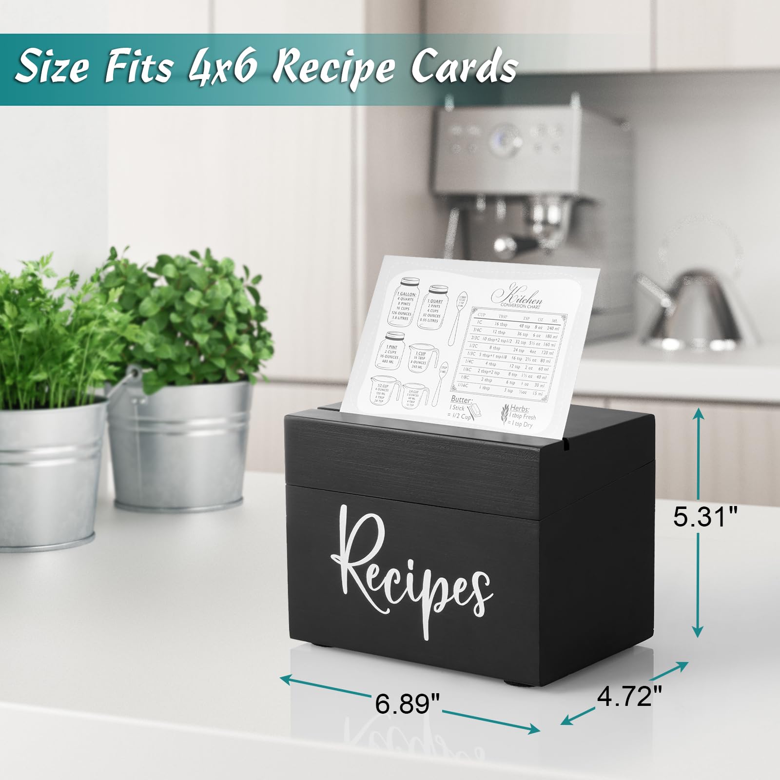DRASTAR recipe cards 4x6 blank, ready to capture your personal recipes.