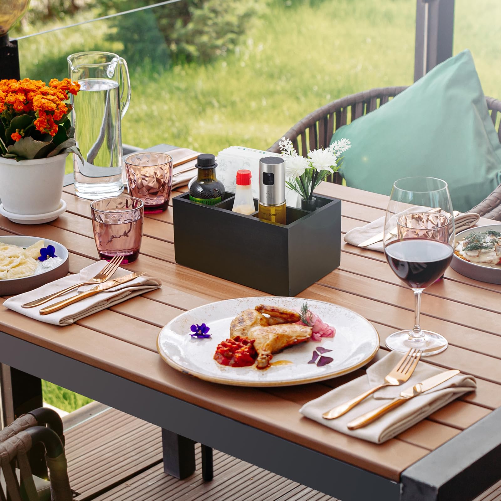 DRASTAR gift-ready silverware caddy suitable for homes, offices, and events.