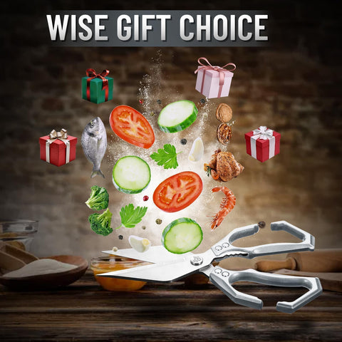 Dream Reach gift box poultry shears offering a stylish practical kitchen gift