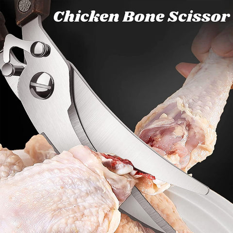 Dream Reach heavy-duty kitchen shears ready for tough poultry and bone work.