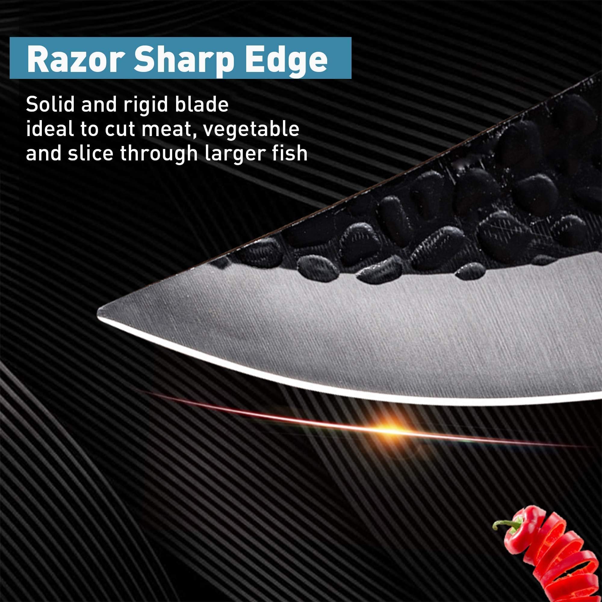 Dream Reach Huusk Viking Knife full tang for balanced handling.