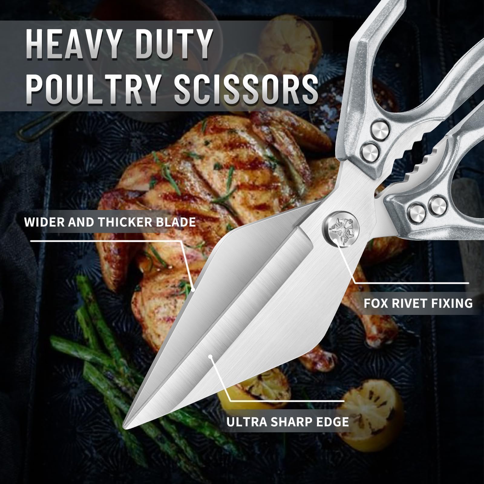Dream Reach Japanese high carbon steel shears deliver durable clean cuts