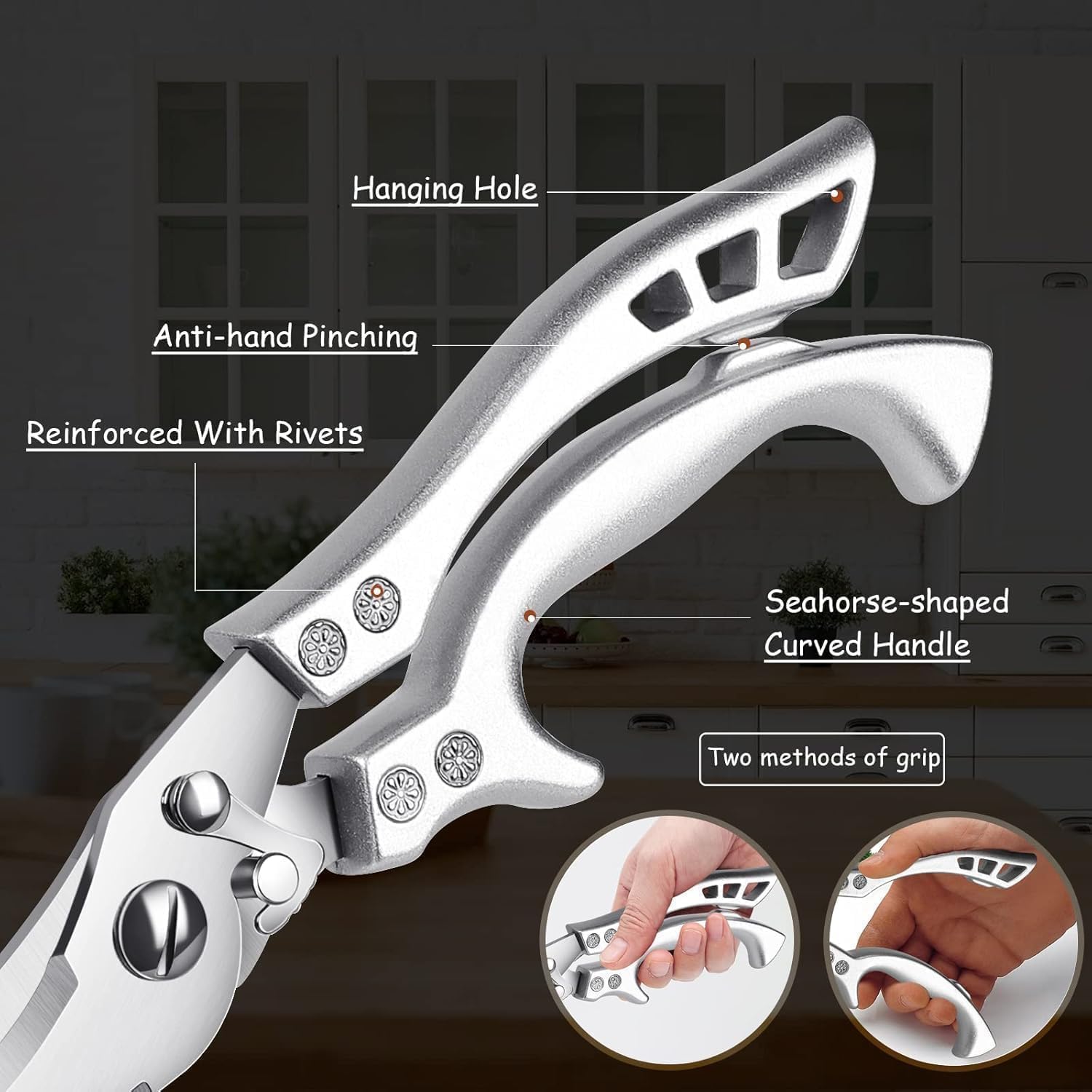Dream Reach safety lock keeps the shears secure when not in use
