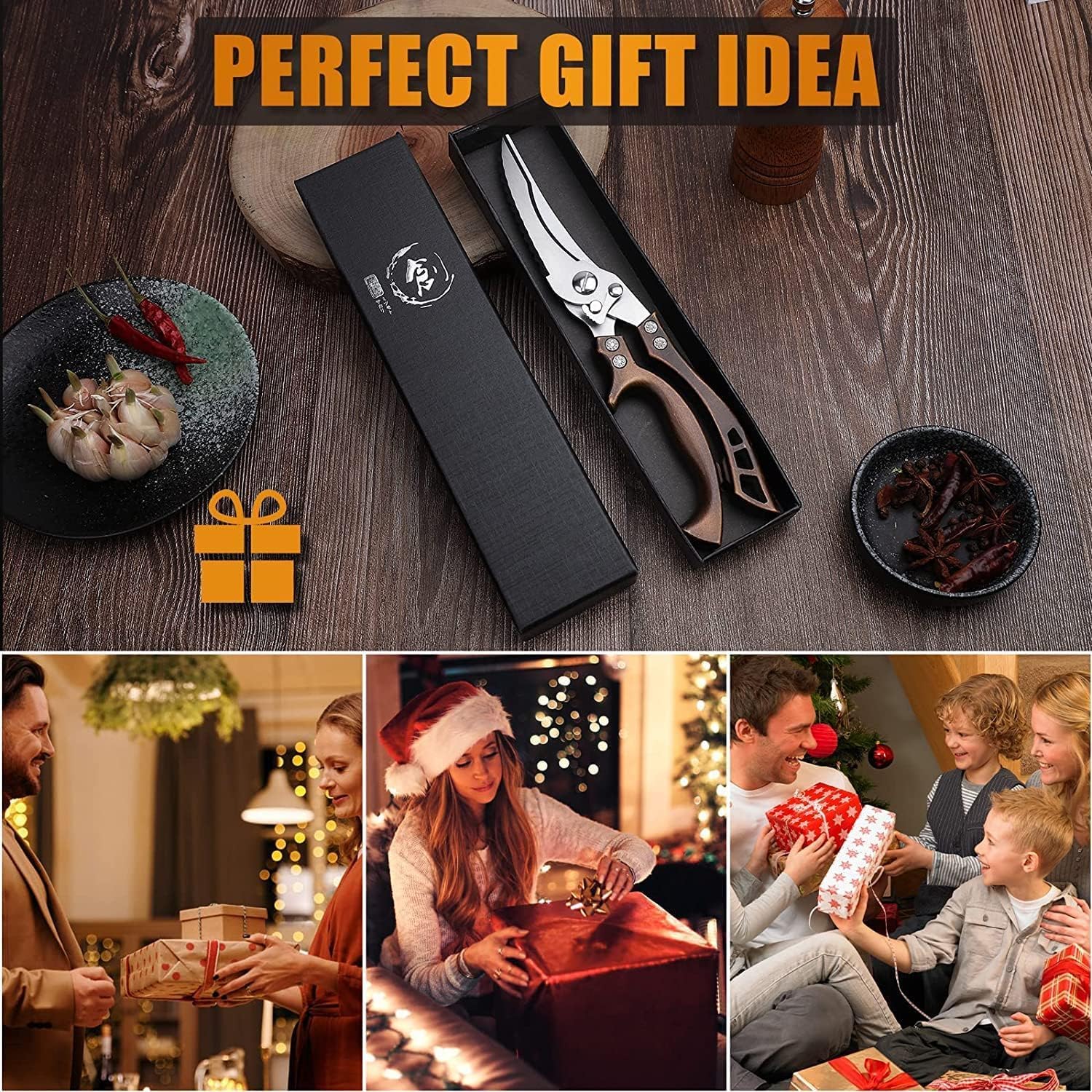 Dream Reach spring-loaded kitchen shears ease repetitive cutting with reduced hand fatigue.