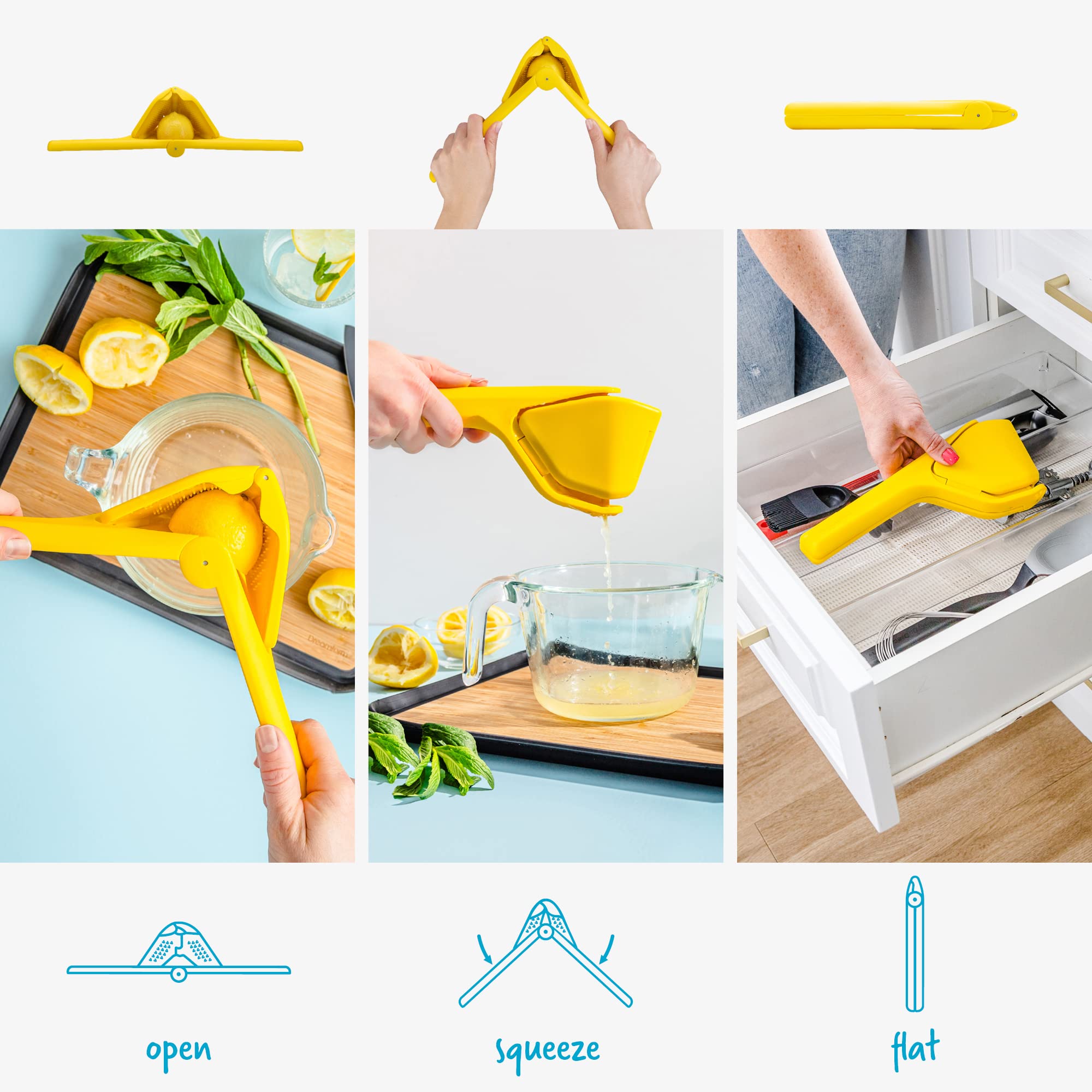 10-inch citrus juicer perfect for lemons and limes.