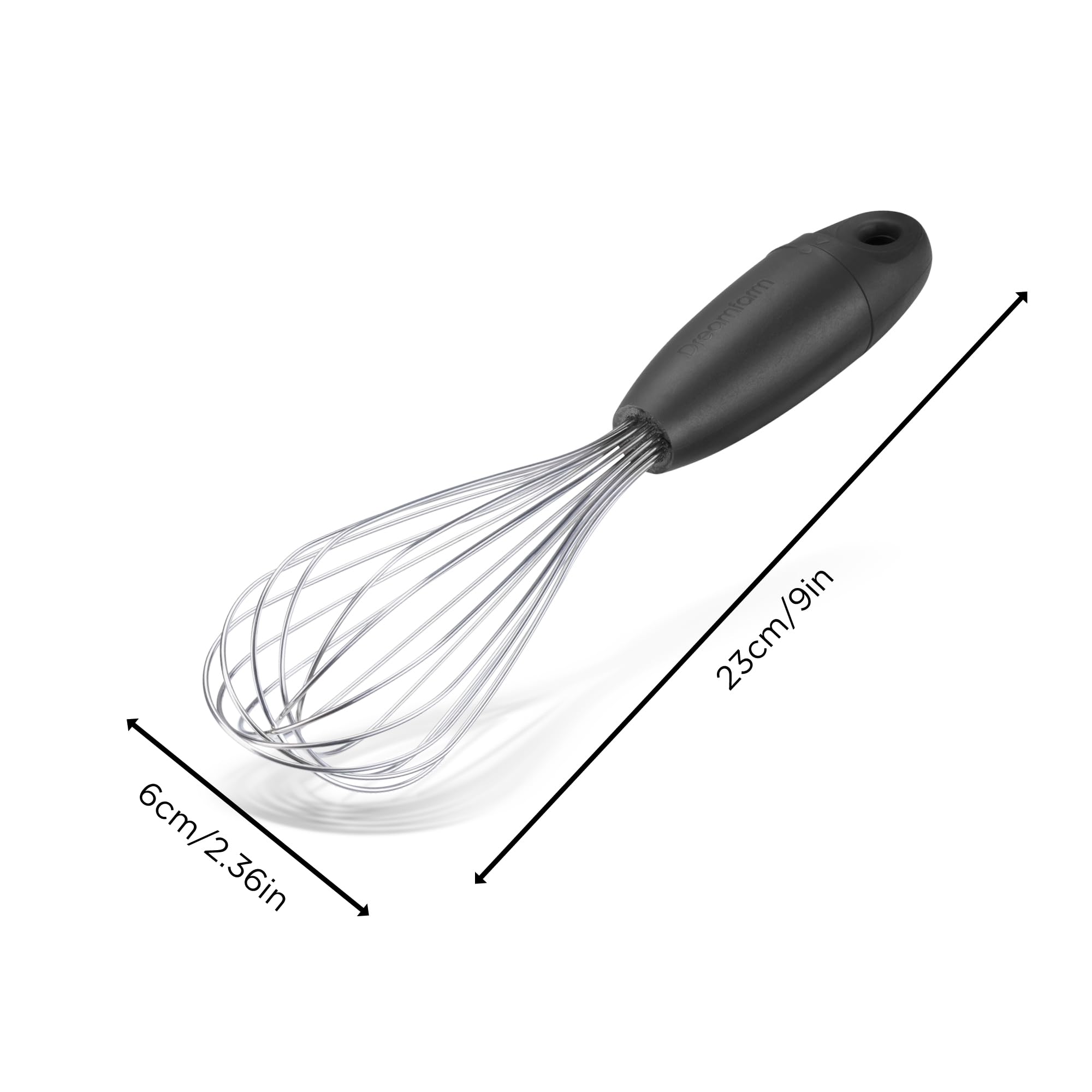 Dreamfarm Mini Flisk sauce whisk ideal for shallow liquids