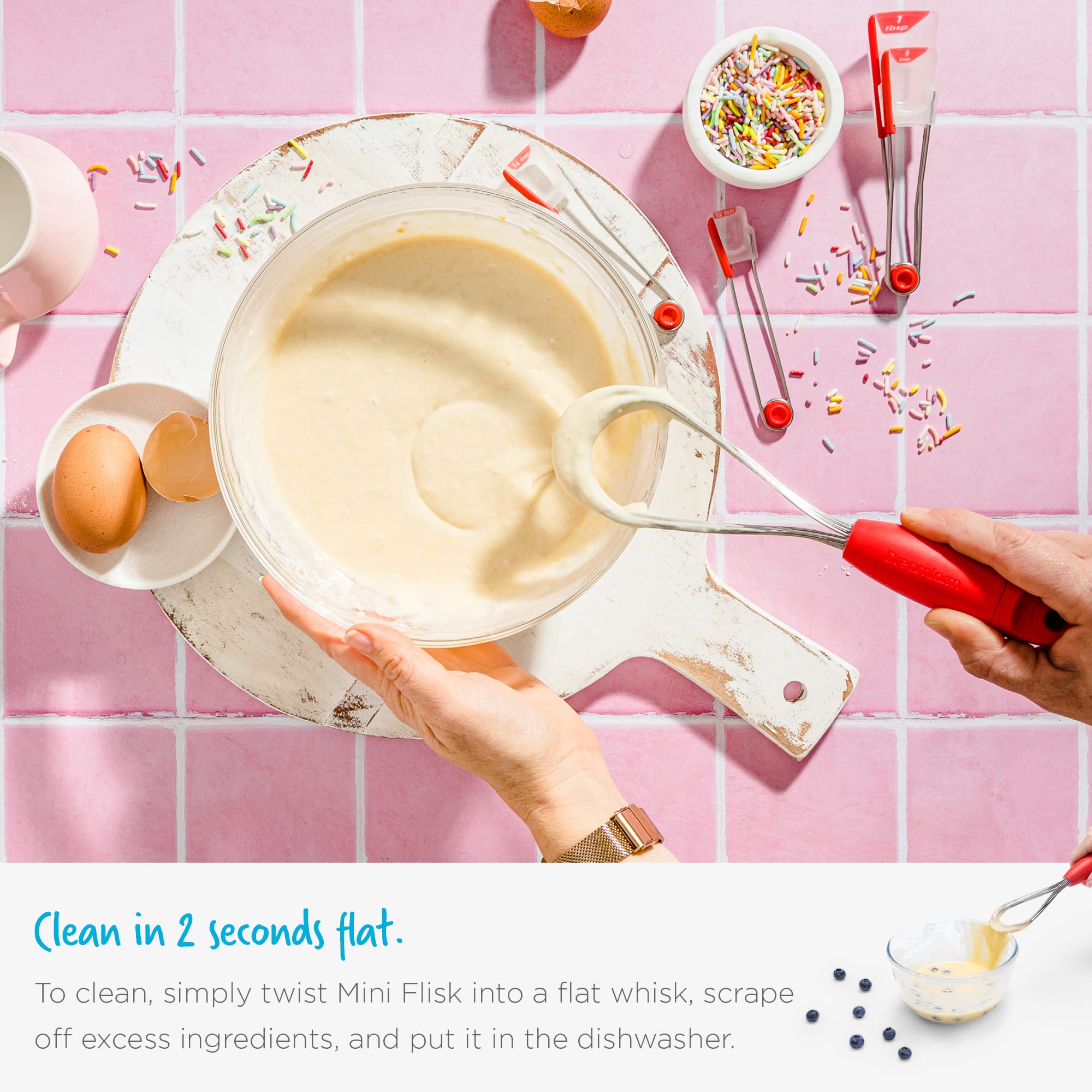 Dreamfarm Mini Flisk compact 3-in-1 kitchen tool