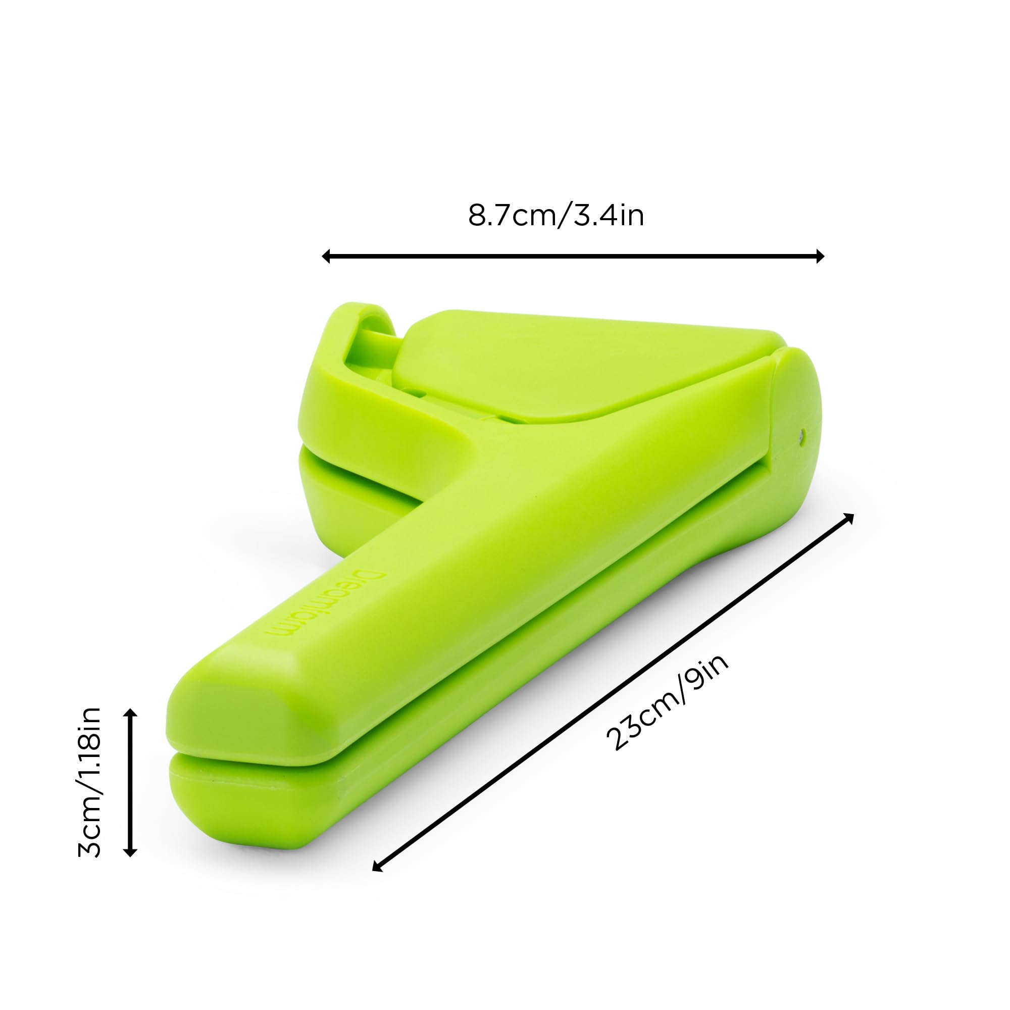 Two-handed pivot action on Lime Fluicer for ergonomic juicing