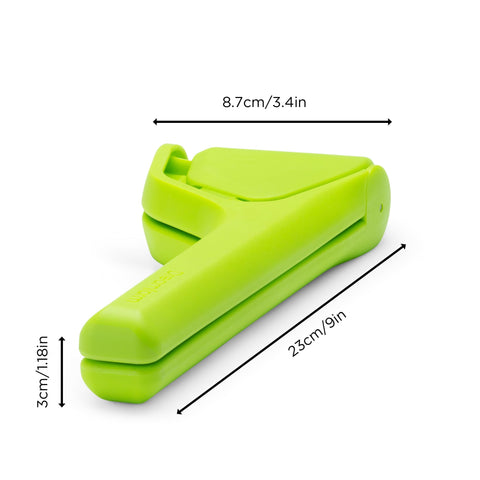 Two-handed pivot action on Lime Fluicer for ergonomic juicing
