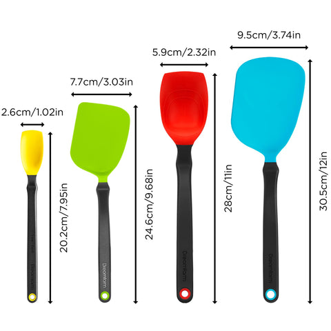 Dreamfarm Supoon deep-scooping-head aids precise measuring while cooking