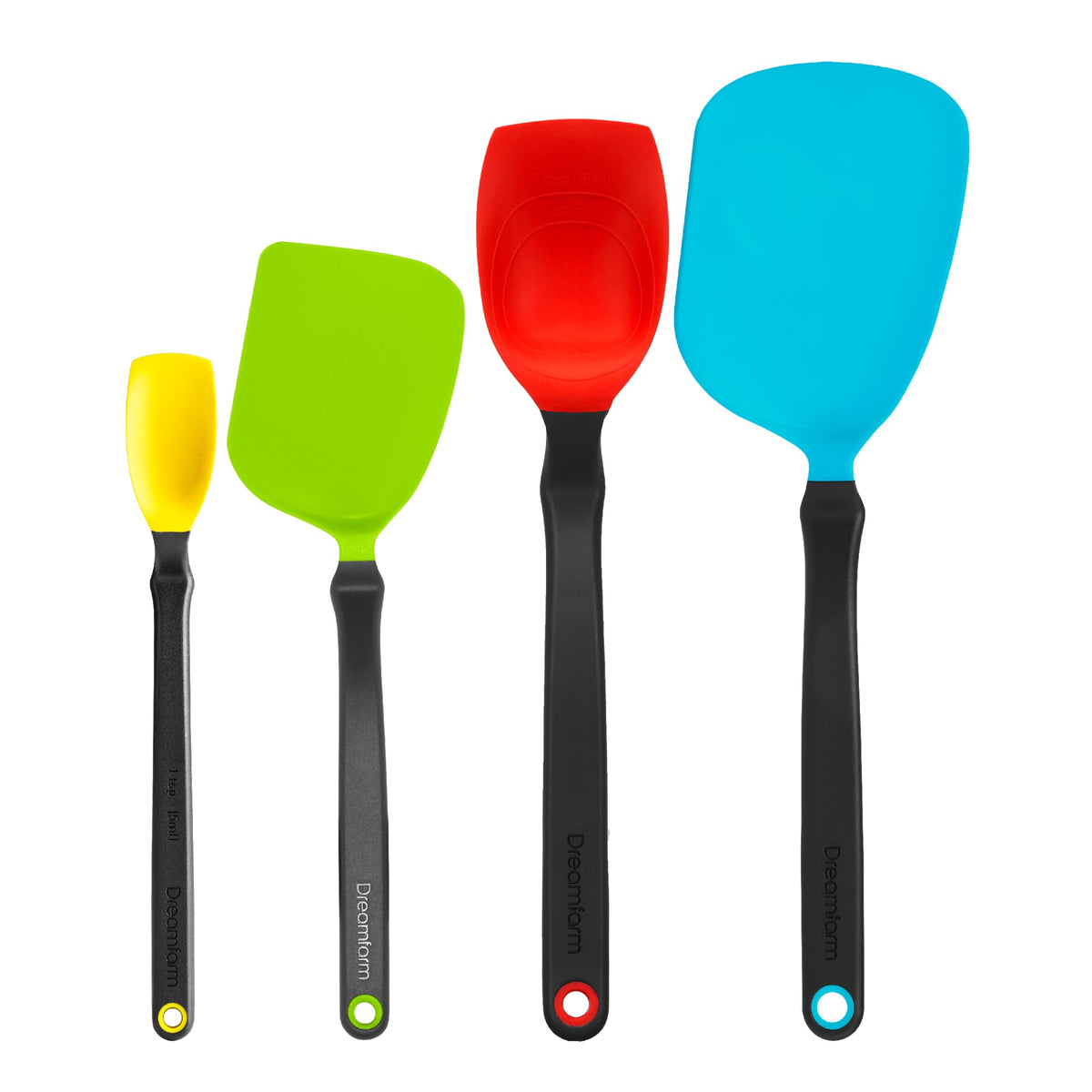 Dreamfarm Supoon flat-squeegee-tip for easy scraping of pans and bowls
