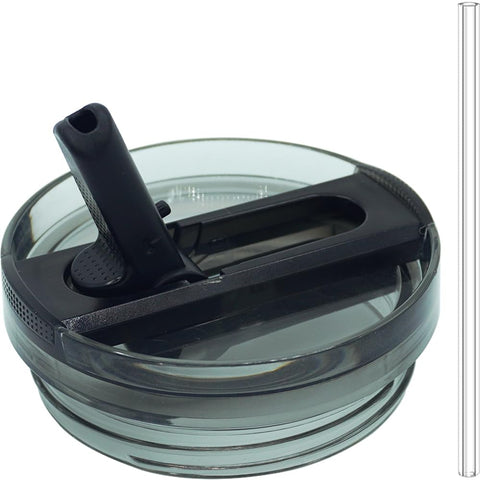 Dreamfocus flip-straw-lid fits Stanley Quencher 64oz for secure, travel-ready hydration.
