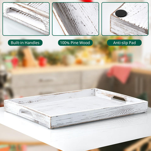 Dreamkey dining and coffee table tray for meals and surface protection