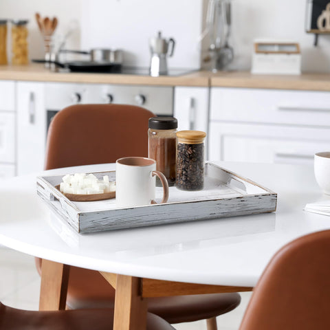 Dreamkey pine wood tray with durable construction for daily use