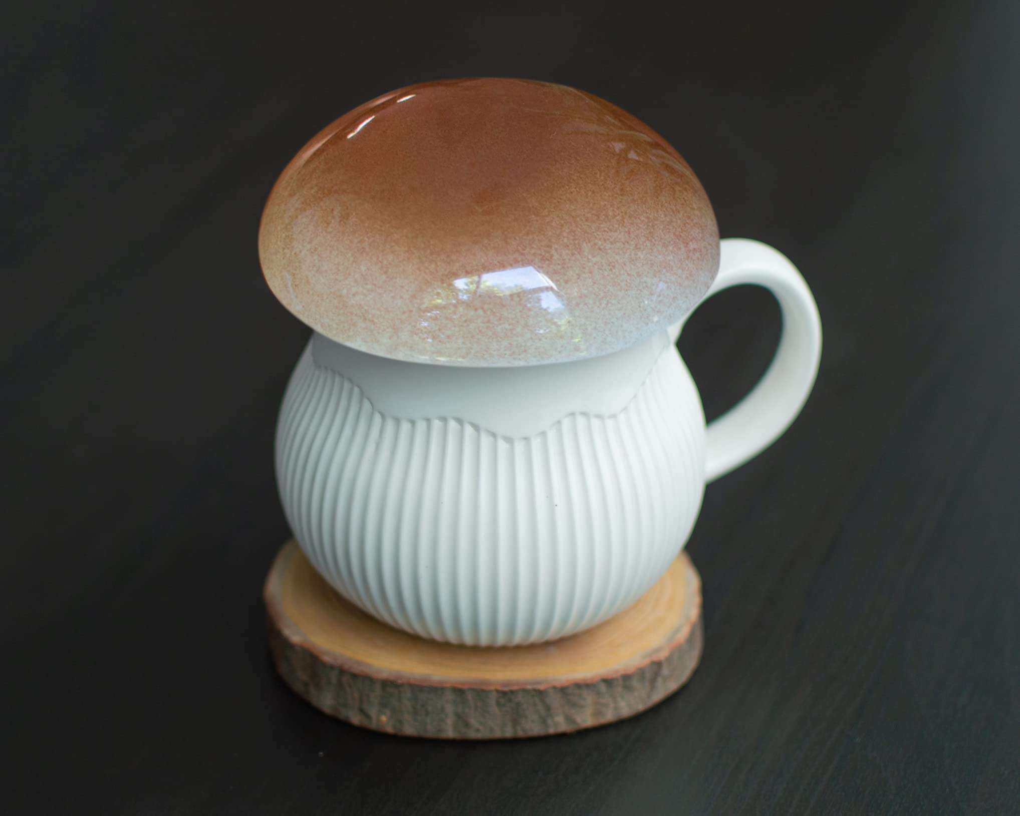 Dreamstall cottagecore gift box mug, a thoughtful mushroom lover gift.