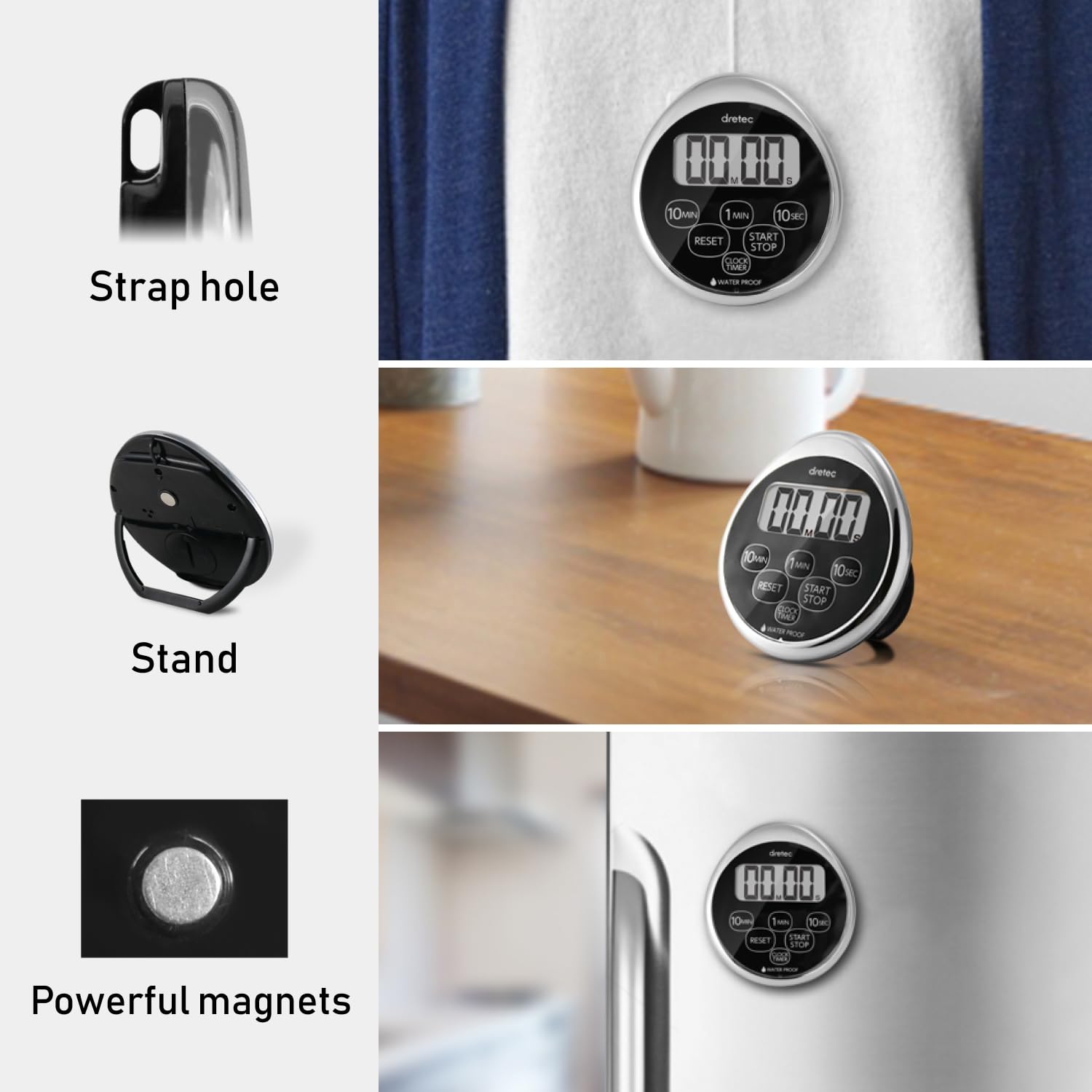 Dretec timer included battery ensures immediate use.