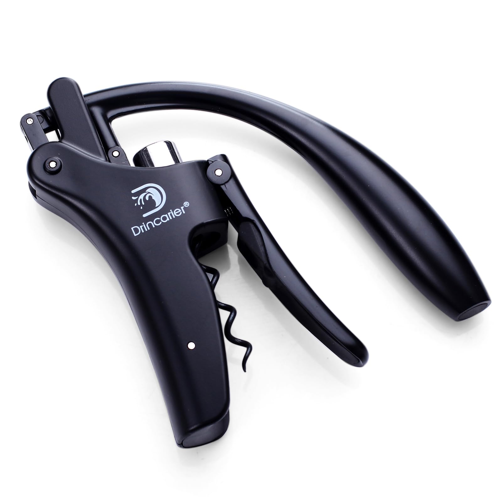 Drincarier built in foil cutter for quick foil removal