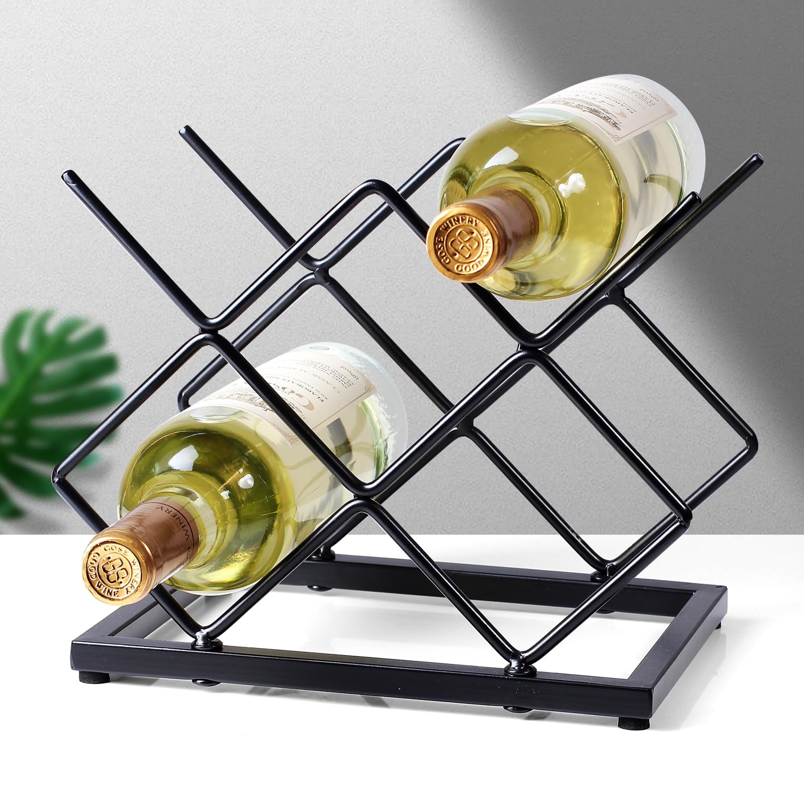 Drincarier modern geometric design adds contemporary flair to dining or bar.