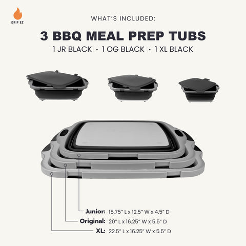 Drip EZ Junior tub with lid, ideal for snacks and sides on the go.
