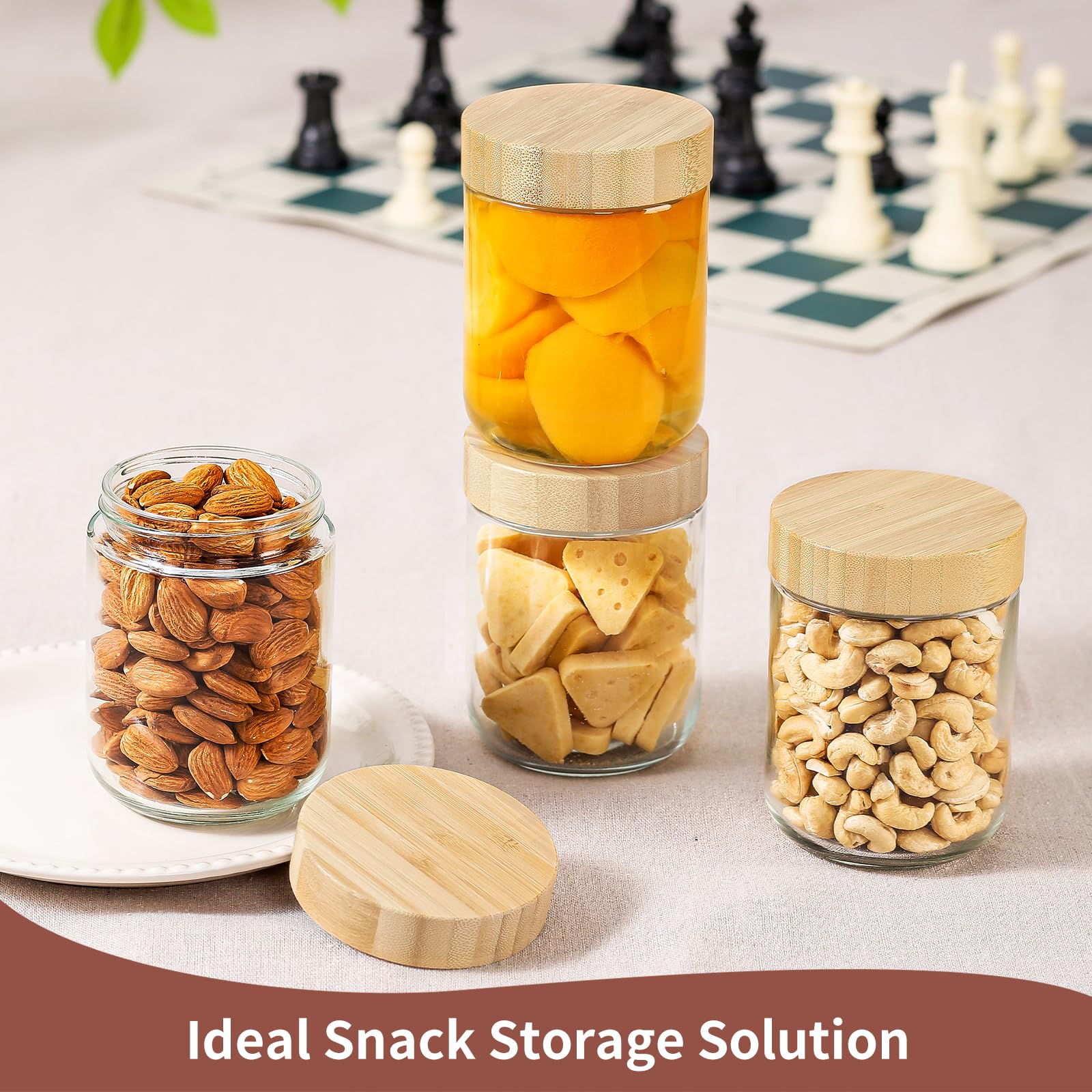 DRKIO BPA-free glass ensures safe, clear content visibility