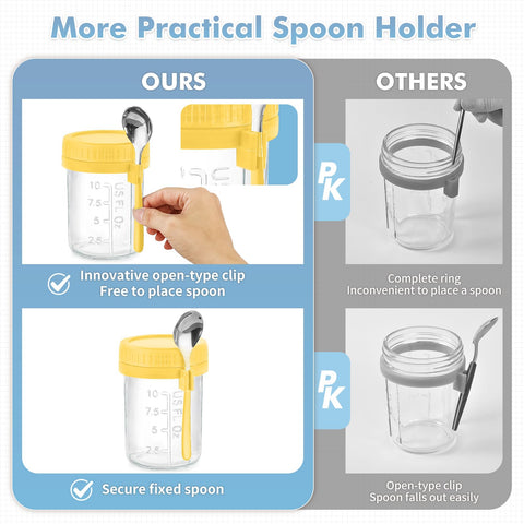 DRKIO leakproof silicone seal keeps contents secure and fresh.